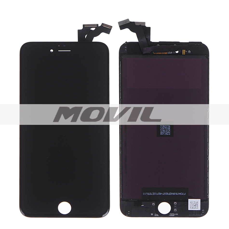 For iPhone 6 Plus LCD Display+Touch Screen Digitizer+Frame assembly Free Shipping 5.5 inch black